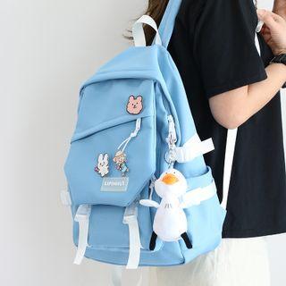 Applique Backpack / Brooch / Bag Charm / Set