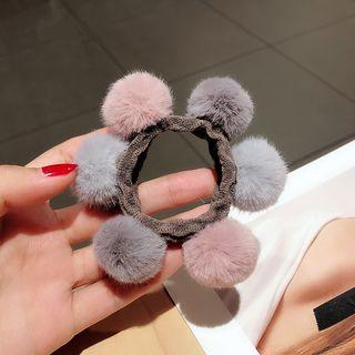 Pom Pom Hair Tie / Hair Clip / Set