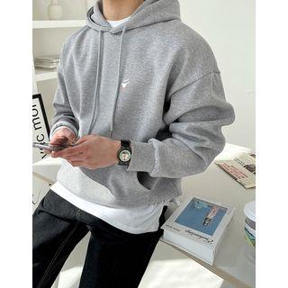 Duck-illustrated Kangaroo Hoodie