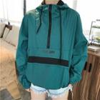 Drawstring Half Zip Hoodie
