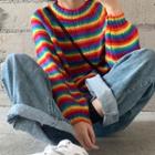 Striped Sweater / Striped Cardigan