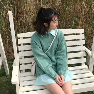 Plain Sweater / Pocketed Shirt