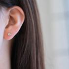 Rhinestone Fish Stud Earring