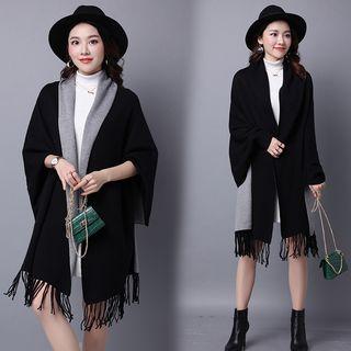 Two Tone Poncho