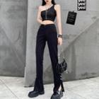Chained Boot-cut Pants