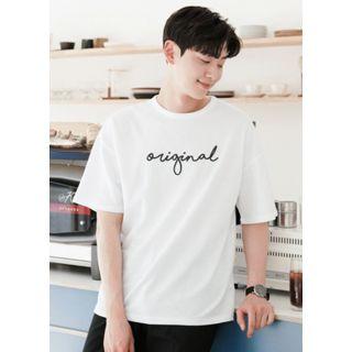 Original Letter-printed T-shirt
