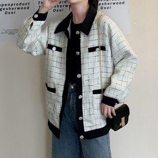 Collared Tweed Jacket