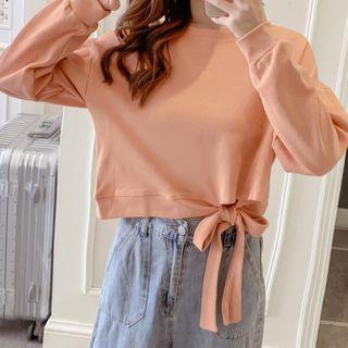 Side Knot Sweatshirt