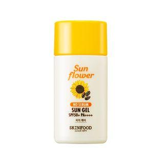 Skinfood - Sun Flower No Sebum Sun Gel Spf50+ Pa++++ 50ml 50ml