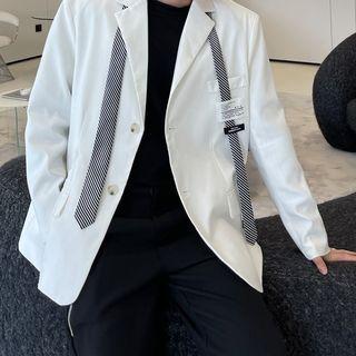 Neck Tie Blazer