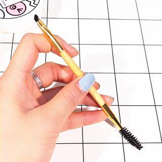 Dual Head Eyebrow Makeup Brush Dual Head Eyebrow Makeup Brush - One Size