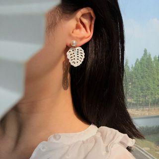 Leaf Drop Earring / Ear Clip