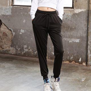 Sport Drawstring-waist Sweatpants