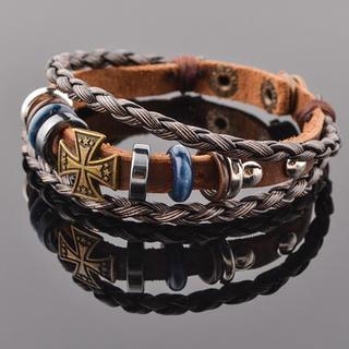Multi-strand Cross Bracelet