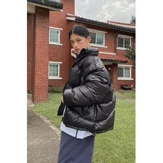 Couple Stand-collar Padded Jacket