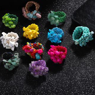 Stone Meter Beads Ring