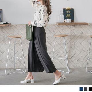 Elasticized Waist Culottes