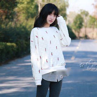 Patterned Neoprene Top