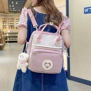 Top Handle Backpack / Charm / Badge / Set