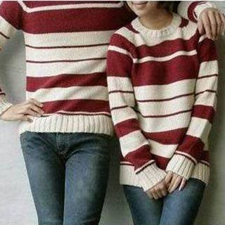 Couple Stripe Sweater