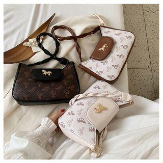 Horse Print Crossbody Bag