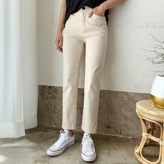 Hidden Band-waist Chino Pants