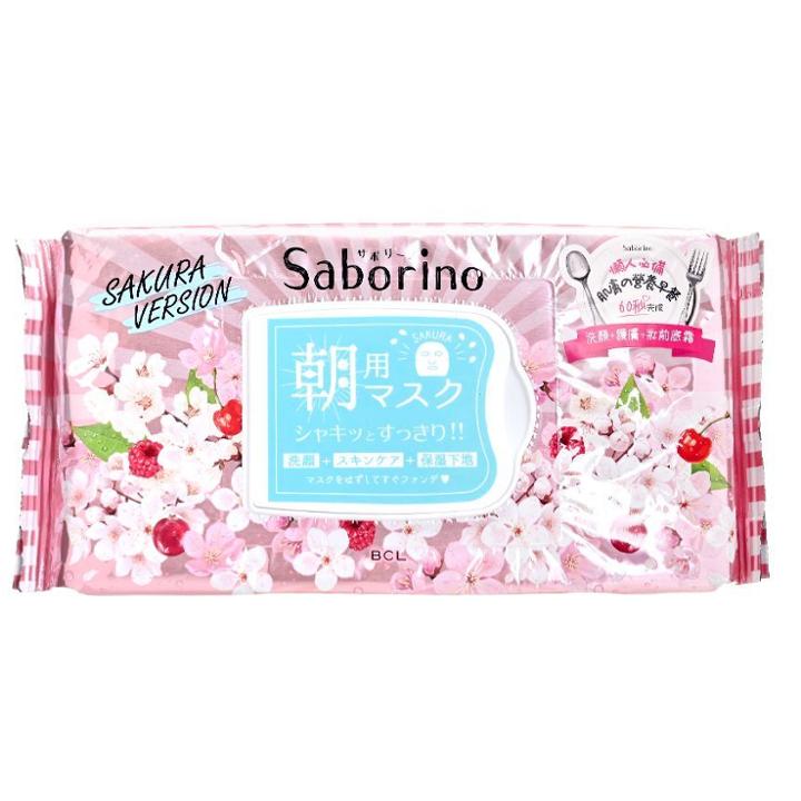 Bcl - Saborino Morning Mask Sakura 28 Pcs Sakura 28 Pcs