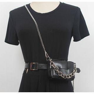 Chain Woven Belt Bag