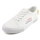 Letter Canvas Lace-up Shoes