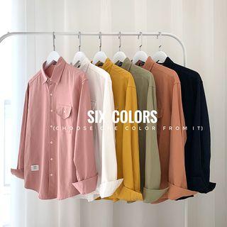 Applique Pocket Detail Shirt