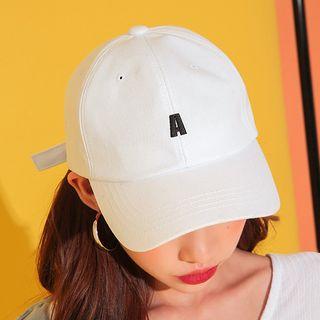 A Letter Embroidered Baseball Cap