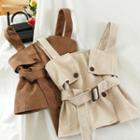 Tie-waist Corduroy Vest