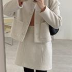 Button-up Boucl  Jacket