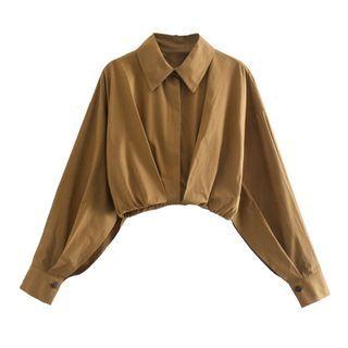 Batwing Crop Shirt