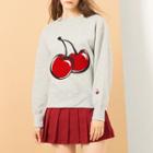 Floral Print Loose-fit Sweatshirt