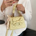 Quilted Bow Crossbody Bag