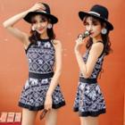Elephant Print Swimdress