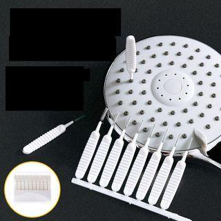 Set Of 10: Slit Cleaning Brush 10 Pcs - White - One Size