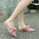 Knotted Pointed Mules