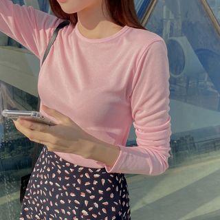 Crew-neck Pastel T-shirt