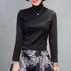 Turtleneck Long-sleeve T-shirt