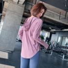 Quick Dry Hooded Long-sleeve T-shirt