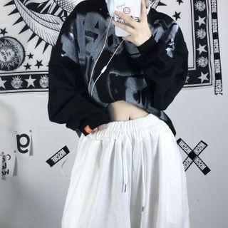 Plain Harem Pants White - One Size