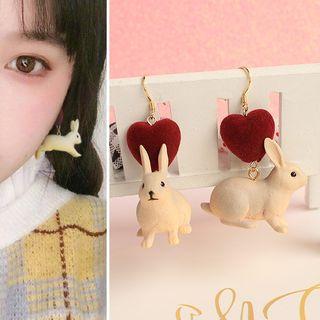 Resin Rabbit Dangle Earring (various Designs)