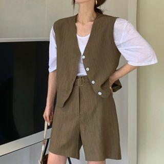 Plain Vest / Shorts / Short-sleeve Plain T-shirt