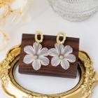 Acrylic Flower Dangle Earring 1 Pair - E2537-1 - As Shown In Figure - One Size