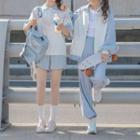 Zip-up Jacket / Elbow-sleeve T-shirt / Short / Pants