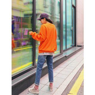 Printed Cotton Sweatshirt In 4 Colors