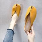 Open Toe Mules
