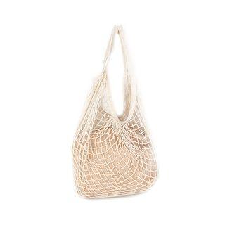 Inset Pouch Net Shopper Bag